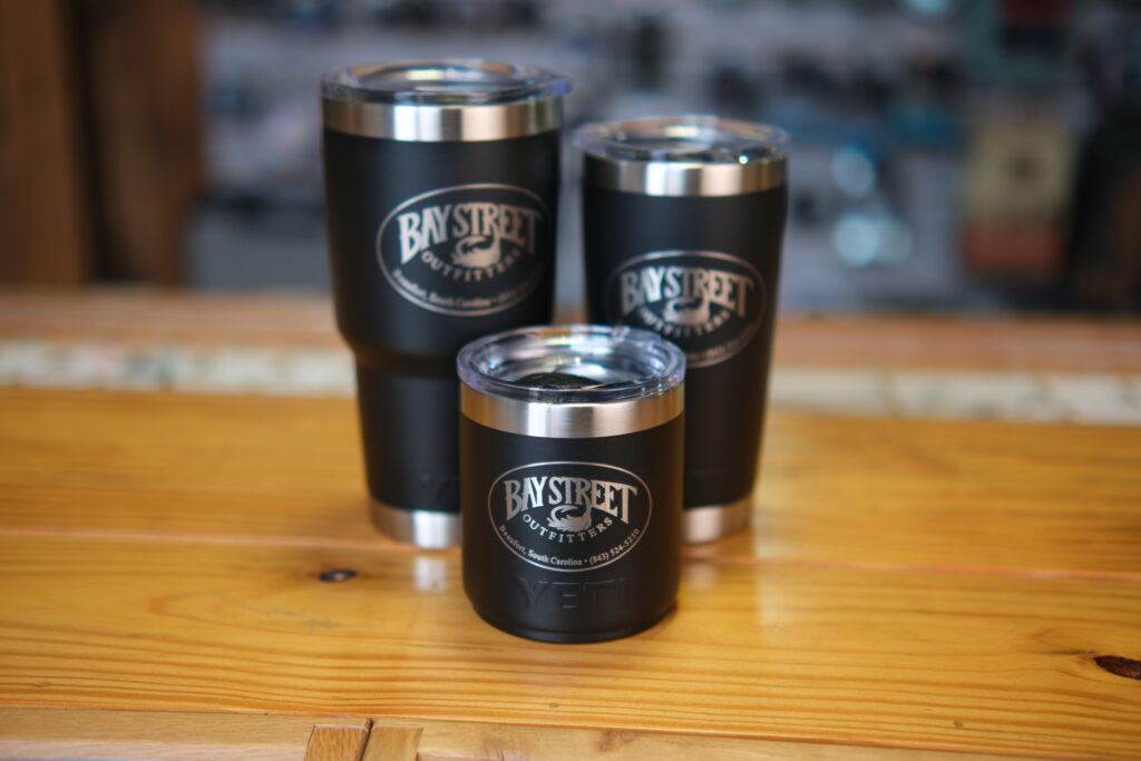 Black Custom Yeti Drinkware